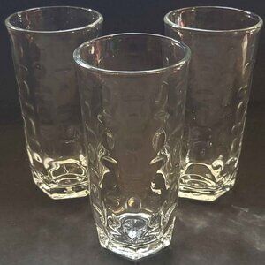 Vintage Crisa Mexican Glassware. Glasses Are Numbered With The Imprint Of Crisa
